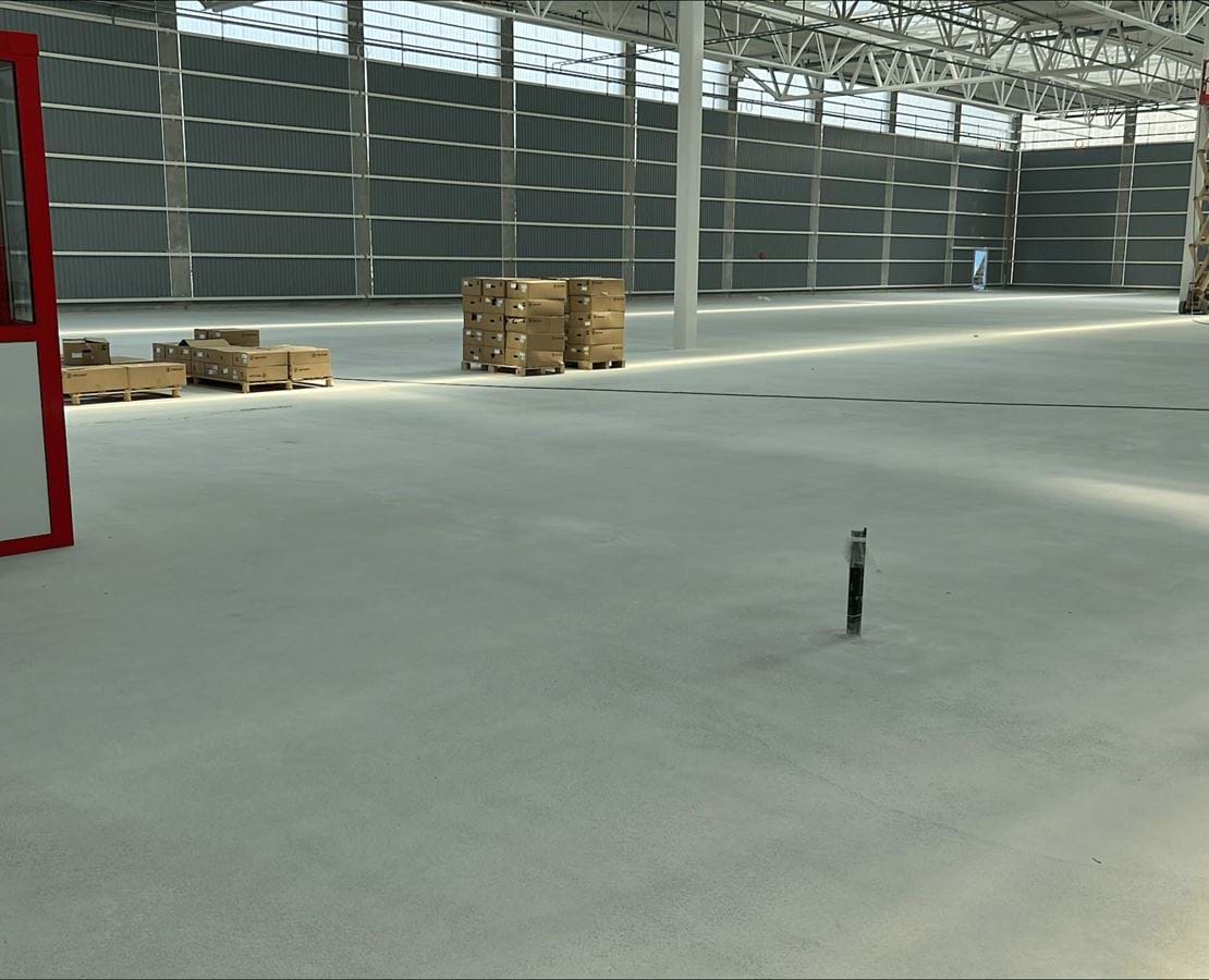 Fogfria industrigolv av Teqton är perfekta som golv inom industri