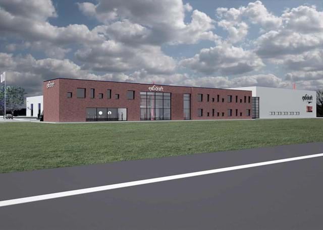 Tegning Af Exodrafts Bygning