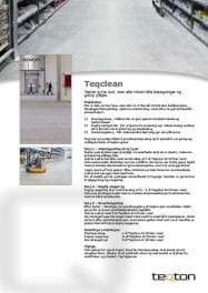Teqclean produktblad